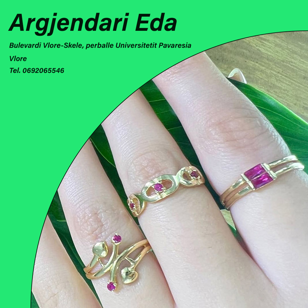 Banner pubblicitario Argjendari Eda