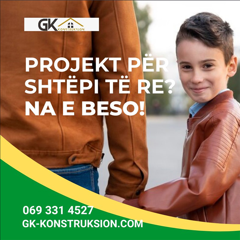 Banner pubblicitario GK Konstruksion