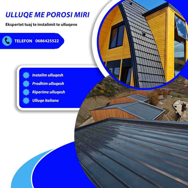 Banner pubblicitario Ulluqe me porosi Miri